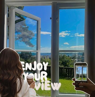 Larvik Apartamento | Enjoy comfort and the view 2,5 km away from Color Line