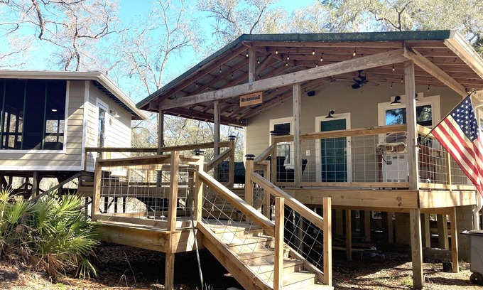 White Springs Casa | Enjoy semi-seclusion on the beautiful Suwannee River