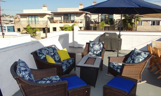 Hermosa Beach Casa | Disfruta de la vida en la playa! Camina hasta la playa y el muelle.-Hermosa Beach
