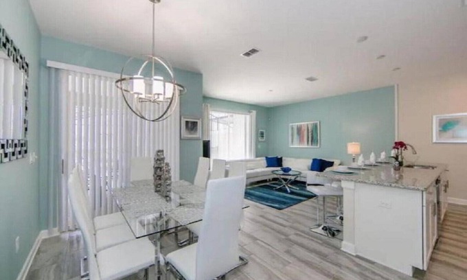 Kissimmee Chalet De Esquí | Enjoyable Townhouse 4Bed/3Bath/Pool/5Min From Disney