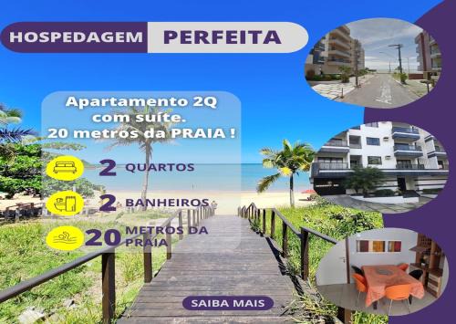 Enseada Azul Apartamento | Enseada Azul 2Q suite Guarapari Peracanga Bacutia Apartamento