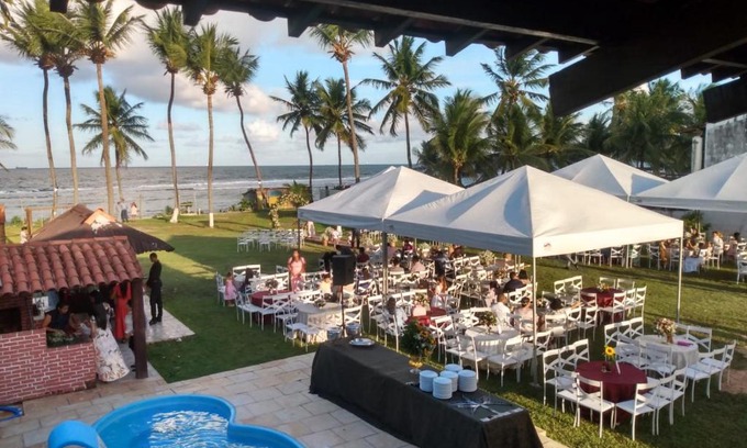 Santo Agostinho Casa | EnseadaPrime eventos e casamentos beira-mar na Praia Enseada dos Corais PE para 300 Pessoas
