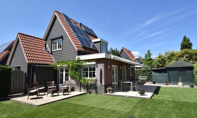 Oude-Tonge Casa | Lujosa casa de vacaciones en Oude con jardín