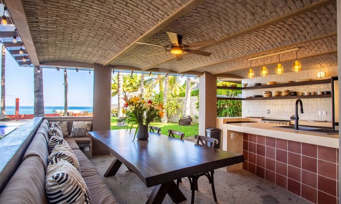 North End Casa | Casa Palmar. Frente al mar Bohemio de lujo. Lujo descalzo. Paraíso…