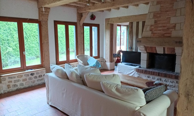 Saint-Gatien-des-Bois Casa | Entre Deauville et Honfleur, Maison Typique Normande