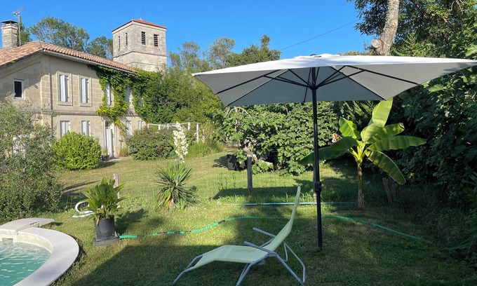 Lagorce Chalet De Esquí | EQUIPPED 17 m2 CLIMATIZED CHALET near LIBOURNE and St EMILION (50 kms from Bordeaux)
