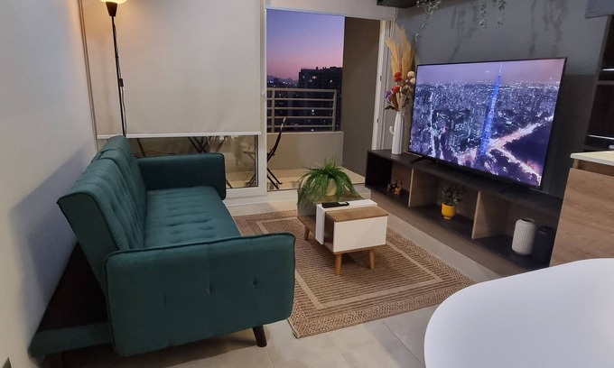 Santiago Apartamento | Equipado y Hermoso Departamento nuevo con vista a la Cordillera de los Andes!