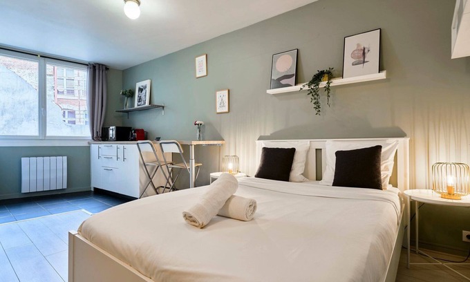 Historic Center Apartamento | Equipped studio in Vieux-Lille near Grand Place
