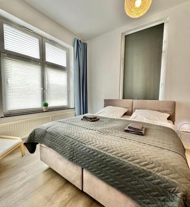 Burgeresch Apartamento | Erholsame City-Erdgeschosswohnung mit Veranda, Grill und Parkplatz D46EG