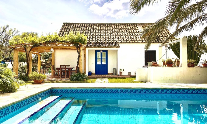 El Palmar Casa | Casa tradicional española con piscina privada cerca de la playa ...