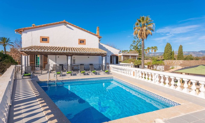 Son Sardina Villa | ES MOLI DELS REIS - Fantástica casa con piscina privada en Palma. Wifi gratis.