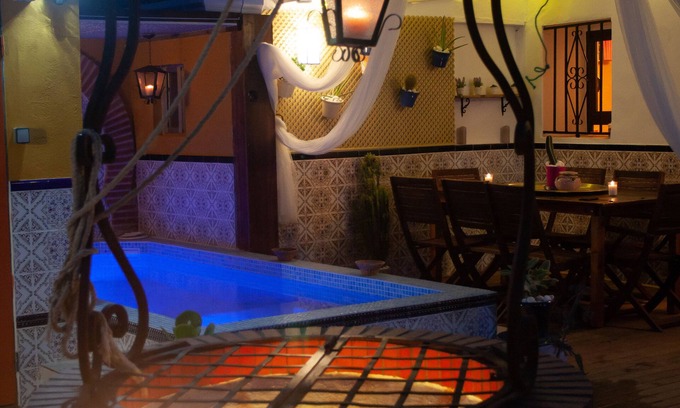 Villanueva de los Castillejos Cabaña | Casa ca l'isabel Spa, familiar ( alquiler íntegro)