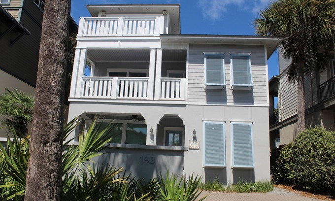 Rosemary Beach Casa | Semanas de otoño disponibles ~ 50 yardas de la playa!1. 5 bloques de Rosemary Town Sq