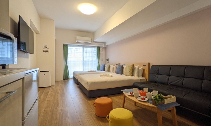 Naniwa Apartamento | ESLEAD HOTEL Osaka Ebisu
