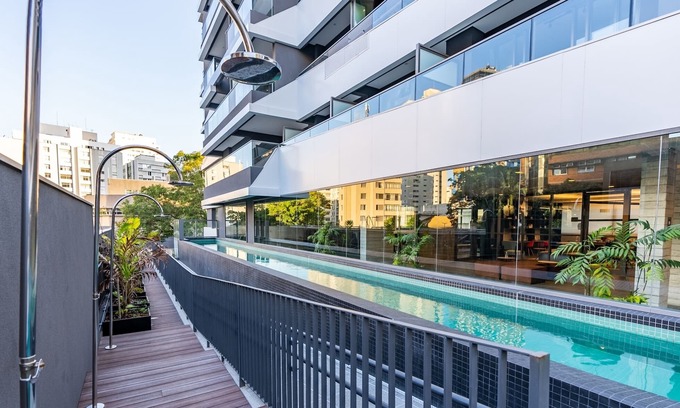Pinheiros Apartamento | Estúdio Moderno e condomínio completo Rua Oscar Freire 1375 - mais luxuosa de SP
