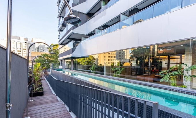 Pinheiros Apartamento | Estúdio Moderno e condomínio completo Rua Oscar Freire 1375 - mais luxuosa de SP