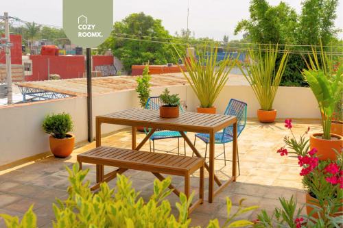 Jalatlaco Apartamento | Estancia intima con terraza en Oaxaca Pet Friendly