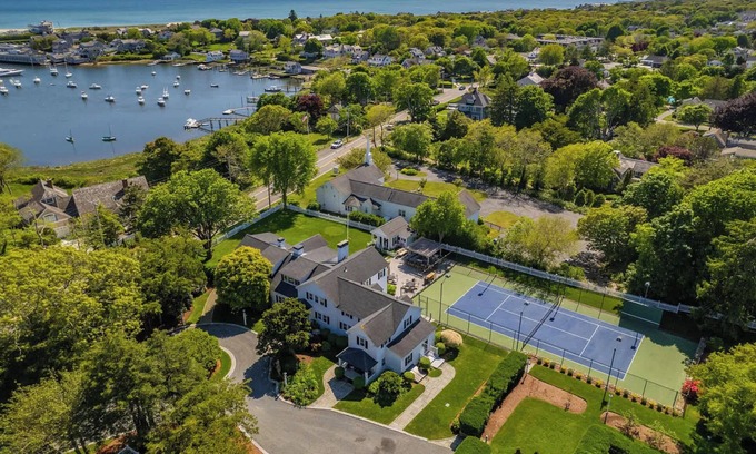 Harwich Port Casa | Estate with Private pool, tennis court, and playground!
