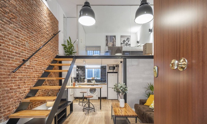 Ibiza Apartamento | Estiloso apartamento dúplex en Retiro