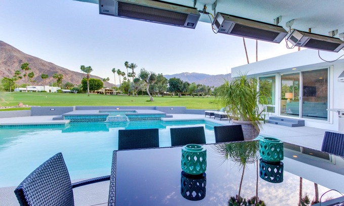 Indian Canyon Casa | Deseable South End-Indian Canyons Golf Resort y vistas a la montaña