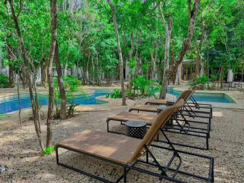 Tulum Apartamento | Estudio Bohemio con Jacuzzi Privado NAIA B8