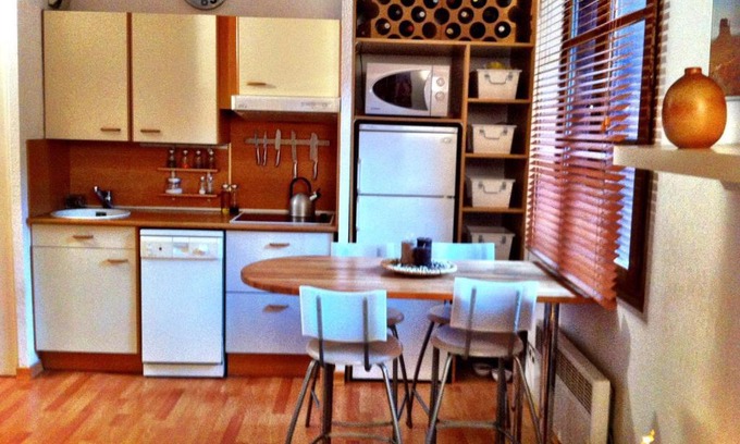 Enveitg Apartamento | Estudio con piscina en Enveitg