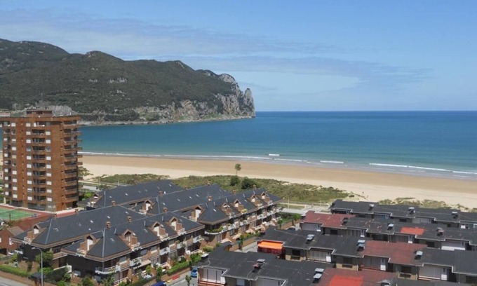 Laredo Apartamento | Estudio con terraza y vistas a la playa