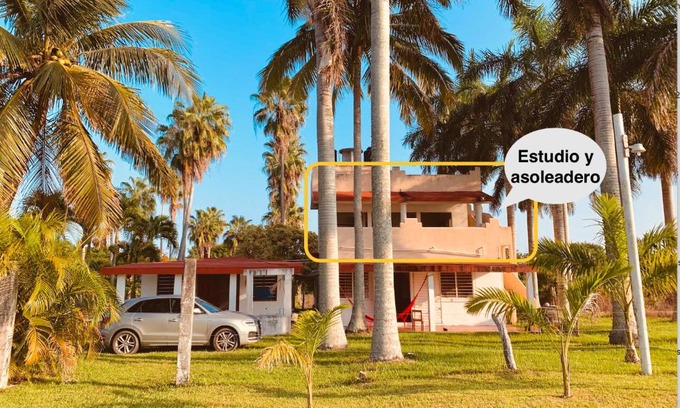 Tecolutla Apartamento | Estudio con terraza y vista lago SUEÑOS DE ARENA
