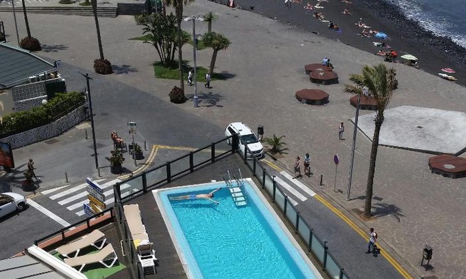 Puerto de la Cruz Apartamento | Estudio Edificio Emblemático Primera Línea