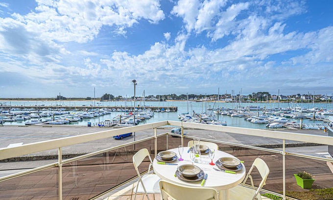 Etel Apartamento | Étel - Dúplex 3 habitaciones con piscina, parking y balcón a 600m de la playa