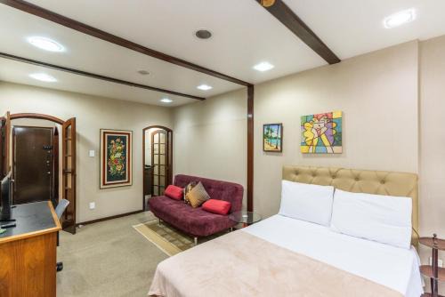 Centro Apartamento | EV512 · Central Studio: Cinelândia e lapa até 4 pessoas!