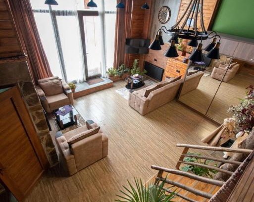 Kazbegi Apartamento | Evdo Apartments Loft2 Wooden House