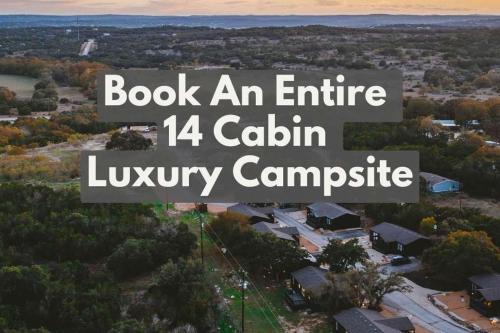 Canyon Lake Casa | Events & Weddings - Entire 14 Cabin Retreat Sleeps 100 - Texas Hill Country - Pool, Fire Pits, Stargazing