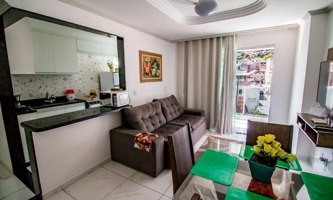 Centro Apartamento | Excelente custo beneficio para até 5 pessoas