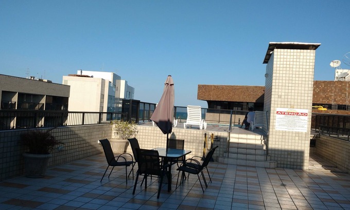 Ponta Verde Apartamento | Excelente apartamento con vista al mar a 150m de la playa de Ponta Verde