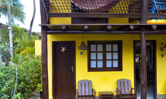Praia do Forte Apartamento | EXCELLENT DUPLEX VILLA, TOP FLOOR, BALCONY, 2 BATHROOMS, NEAR VILLAGE 100M FROM LORD P6