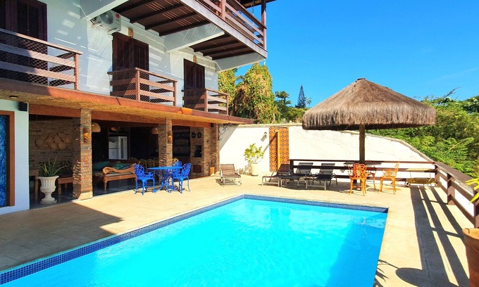 Buzios Casa | ¡EXCELENTE CASA EN GERIBA, 500m DE LA PLAYA! LINDA VISTA. 4 QTS, AREJADA, ACONCHEGANTE