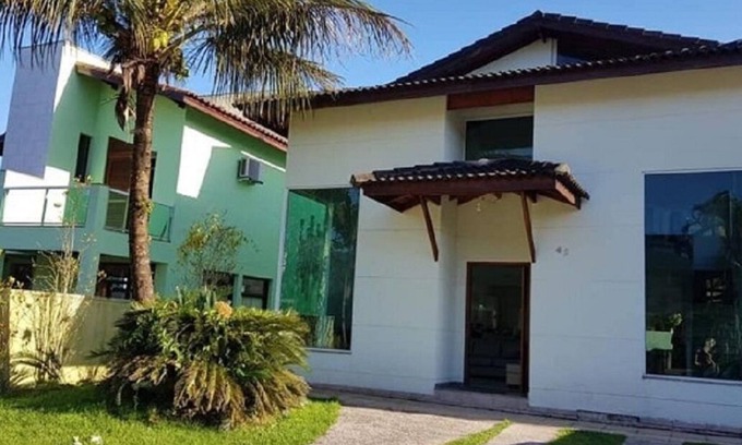 Morada da Praia Casa | Excellent house in a gated community on the north coast of SP with barbecue and swimming pool!