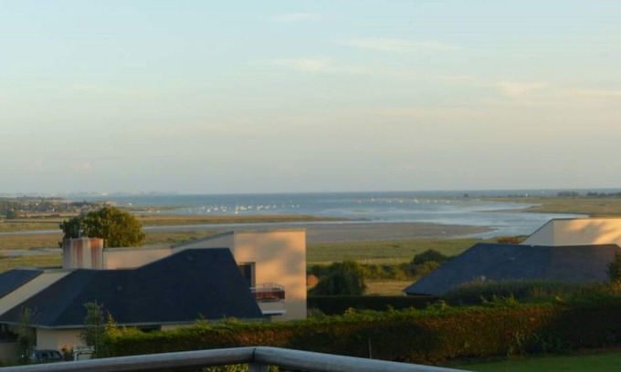 Tourville-sur-Sienne Casa | Vista excepcional de la bahía de Siena