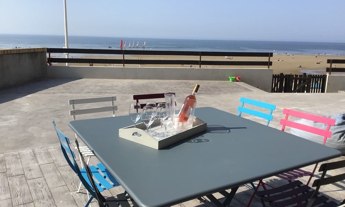 Blonville-sur-Mer Apartamento | Apartamento muy amplio y luminoso, 6 habitaciones con acceso directo a la playa.