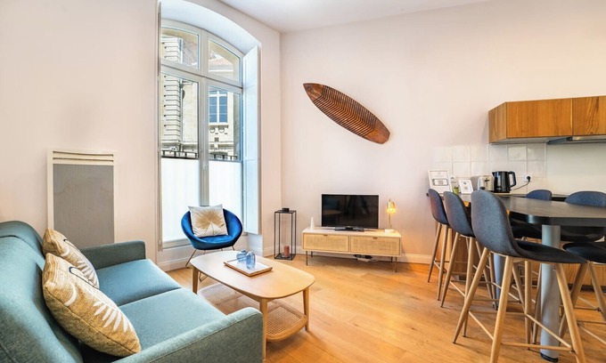 Grand Parc-Paul Doumer Apartamento | Excepcional y moderno piso a las puertas del Jardin Public para 6
