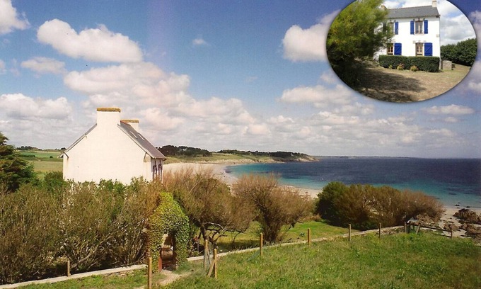 Nevez Casa | NEVEZ - CASA DE LA LÍNEA DE COSTA CON VISTA. WIFI. cerca de CONCARNEAU