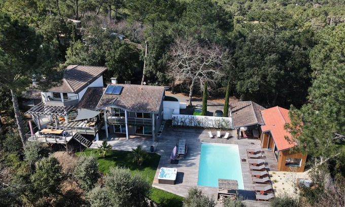 Seignosse Villa | magnífica villa de arquitecto en el golf de Seignosse