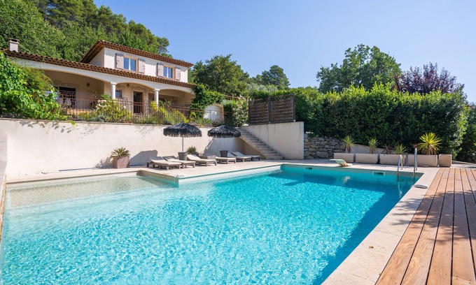 Callas Villa | Exceptional villa for 8 people- Swimming pool 75 M2- Petanque ground-Billiards..