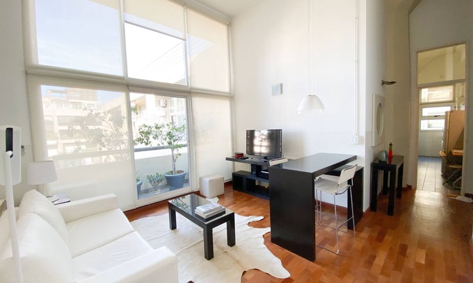 Chacarita Apartamento | Exclusive apart on Recicled Cotton Factory @Palermo w/amenities and office