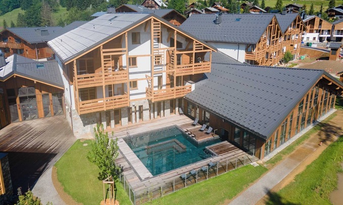 Megeve Apartamento | Exclusivo apartamento con terraza y vista 2hab/5p -Megève