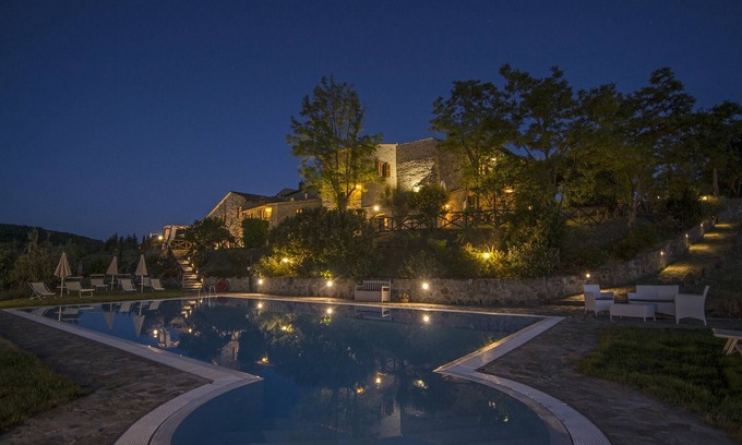 Castellina in Chianti Apartamento | Lugar exclusivo del jardín, vista y ambiente