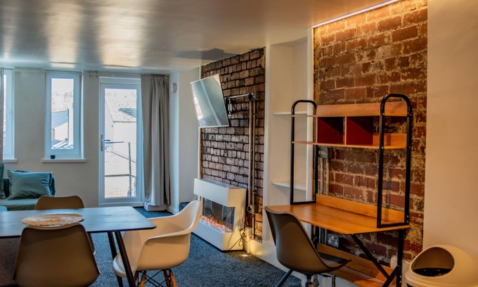 Kirkheaton Apartamento | Apartamento-Exclusivo-Baño con bañera-Balcón