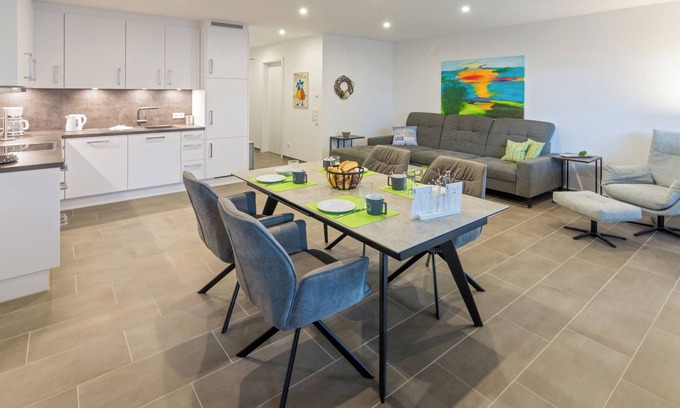 Dornumersiel Apartamento | Exclusive vacation apartment Oase am Siel 4 in Dornumersiel