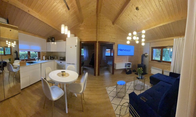 Lubrza Casa | Exclusive Lakefront Vacation Home - Beach, Jacuzzi, Boat
